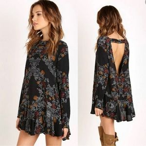 Free People Smooth Talker Long Sleeve Tunic Dress
